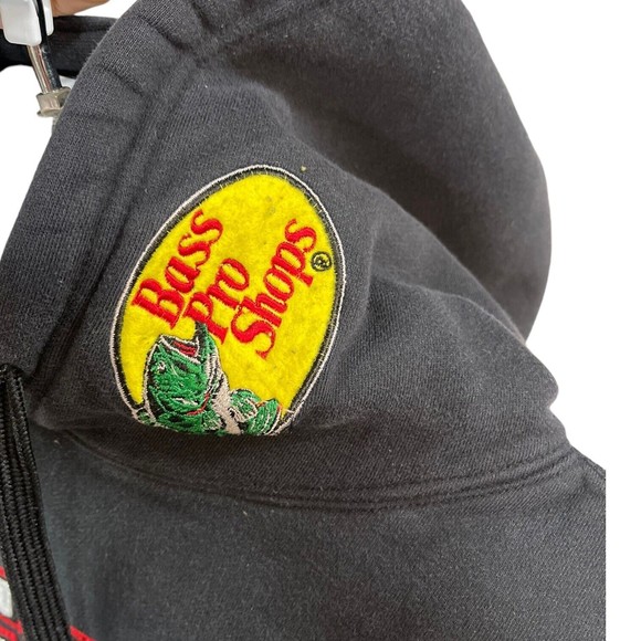 Chase Authentics Truex Jr. #8 Embroidered Bass Pro Shops Hoodie Mens 2XL - Picture 5 of 10